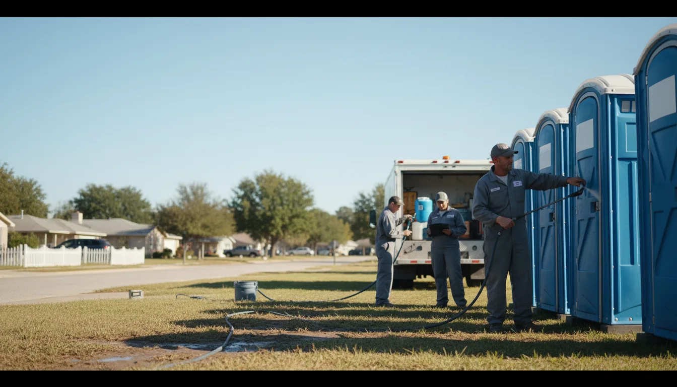 Long-Term Portable Toilet Rental in Knoxville, IL near me
